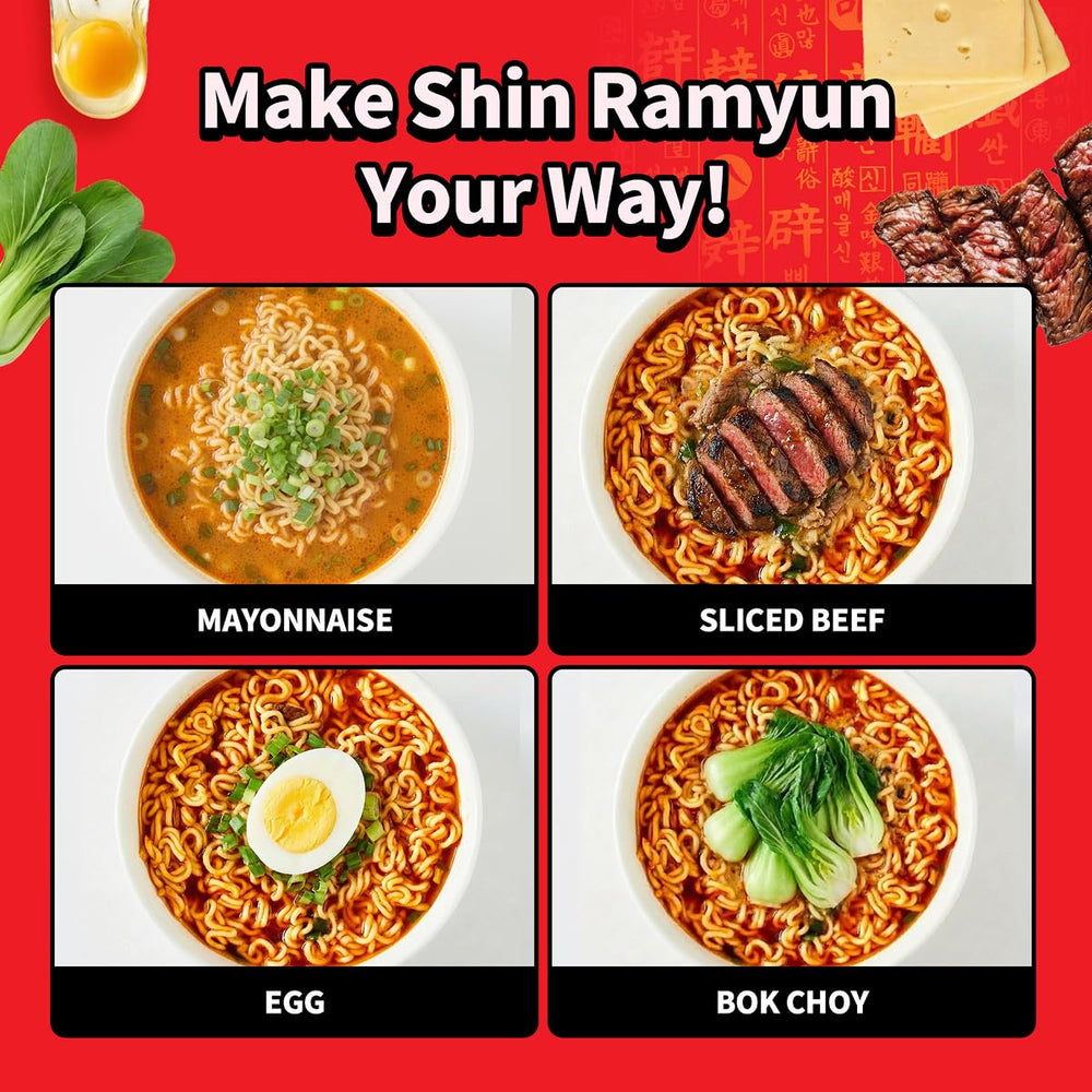 Nongshim Shin Ramyun 20-pack box illustrating pantry value and stock-up benefit