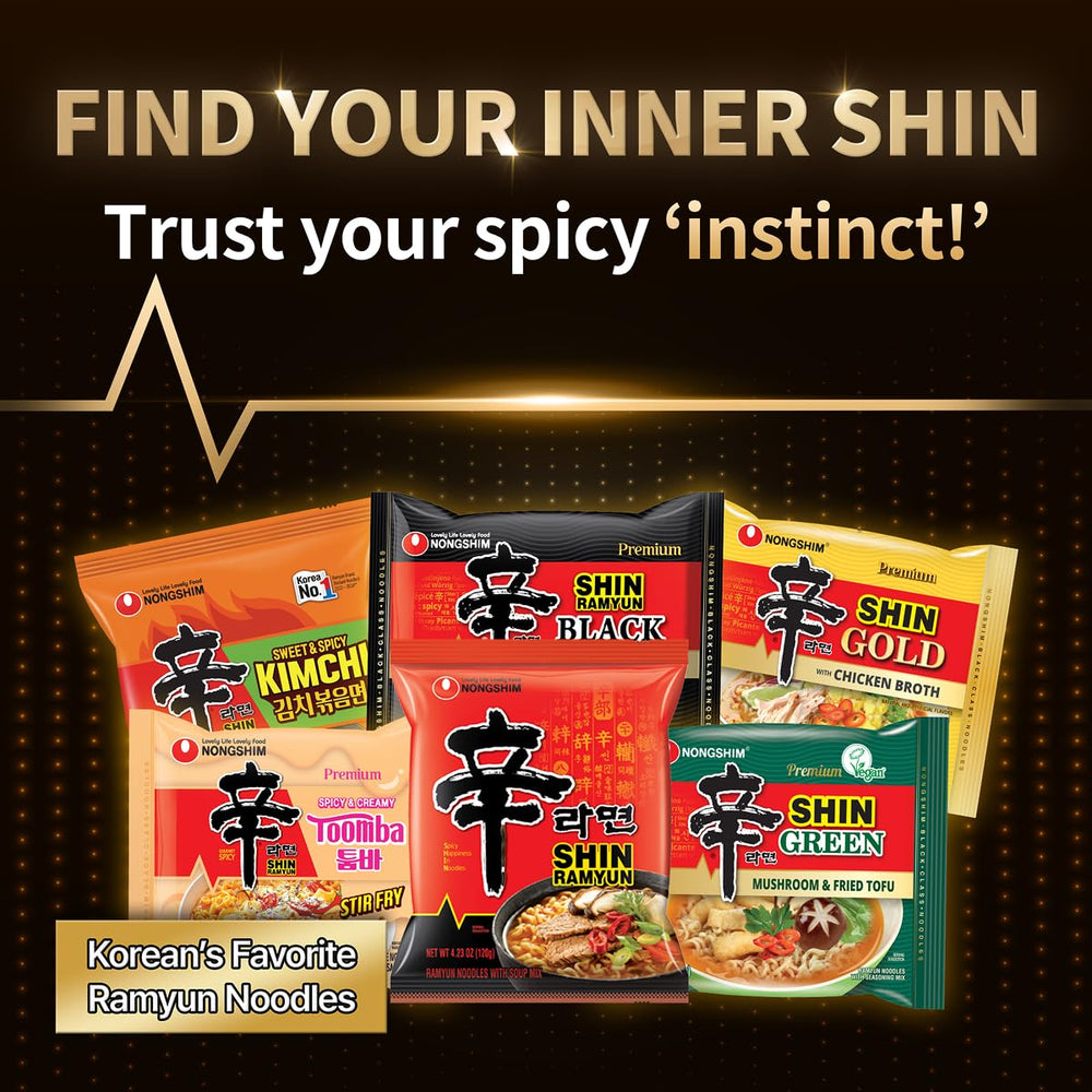 Nongshim Shin Ramyun in microwave-safe bowl to show quick preparation option