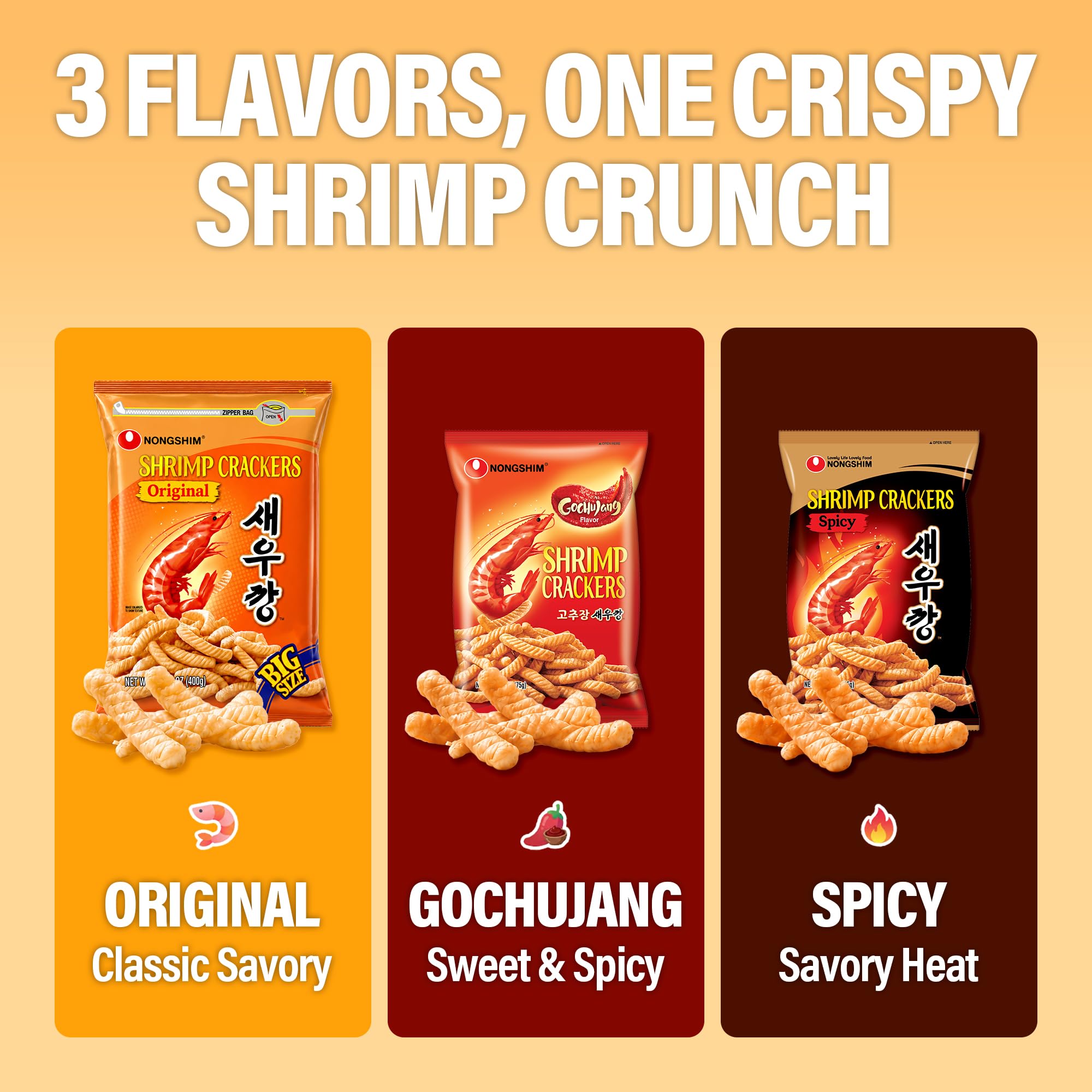 Nongshim shrimp chips arranged on a plate for sharing, ideal party snack
