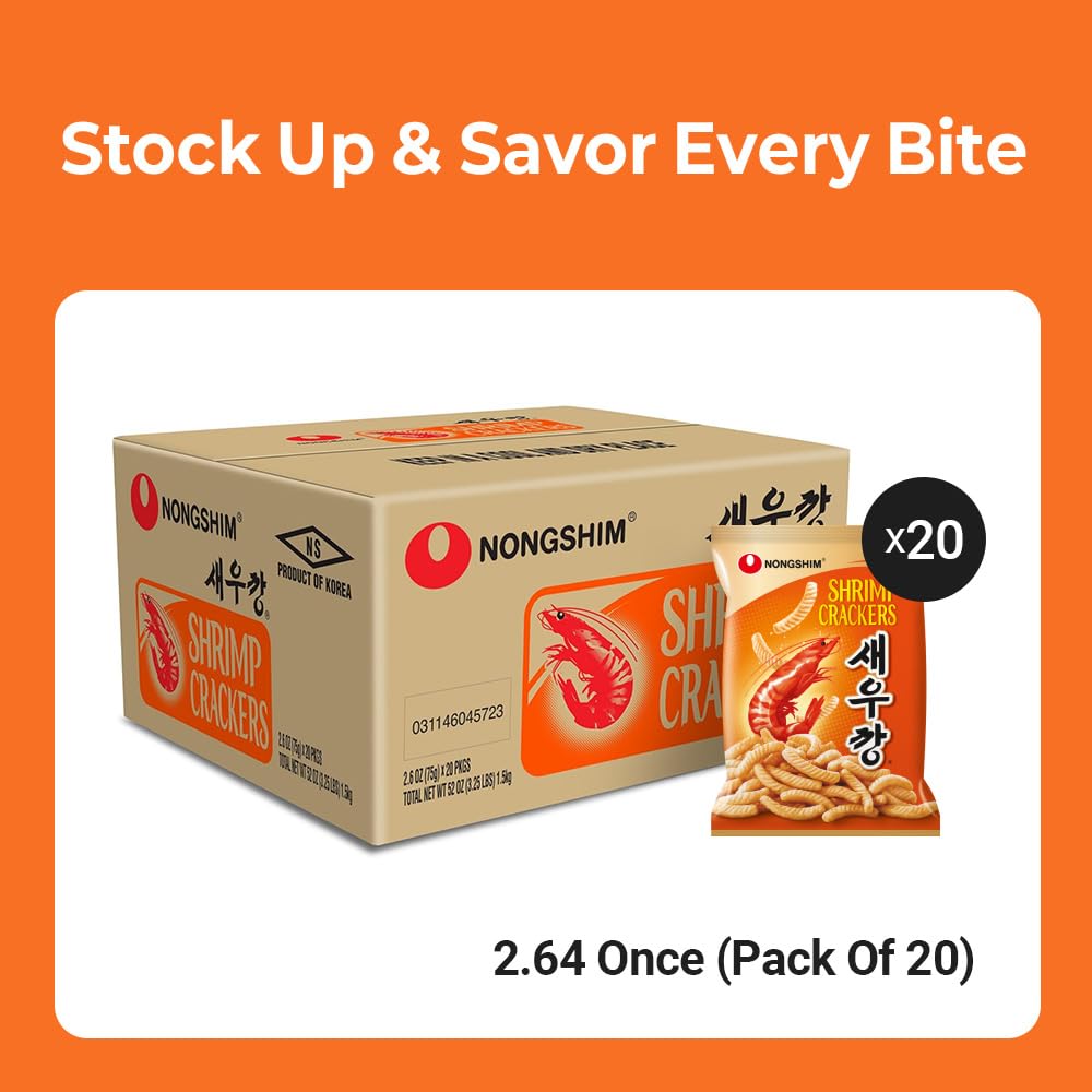 Nongshim crackers on picnic blanket illustrating portable enjoyment
