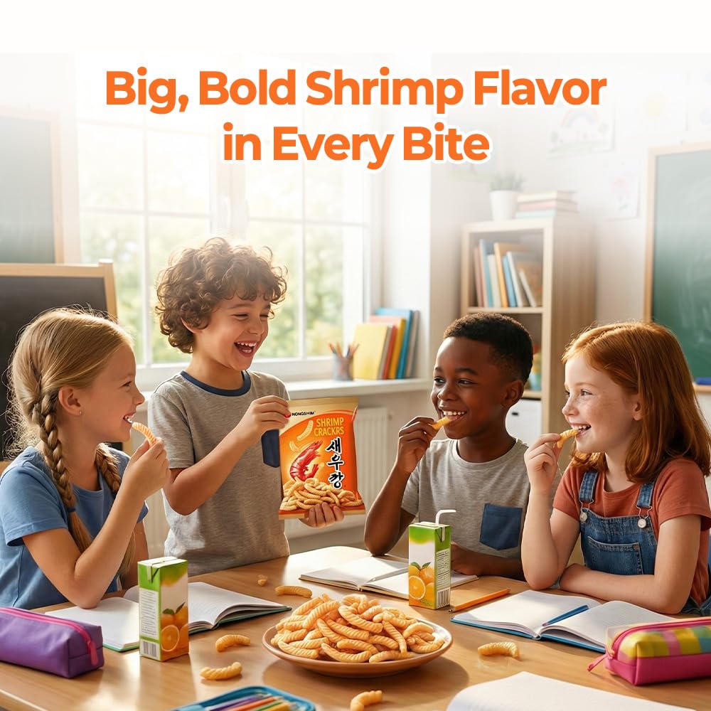 Nongshim serving bowl of crackers ideal for parties and snacking