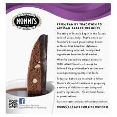 Nonni's biscotti dunked in coffee illustrating ideal pairing and enjoyable ritual