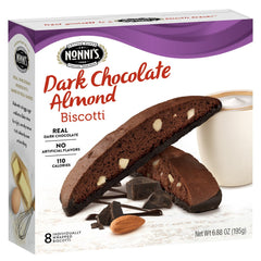 Nonni's individually wrapped biscotti packet for freshness and convenient portions