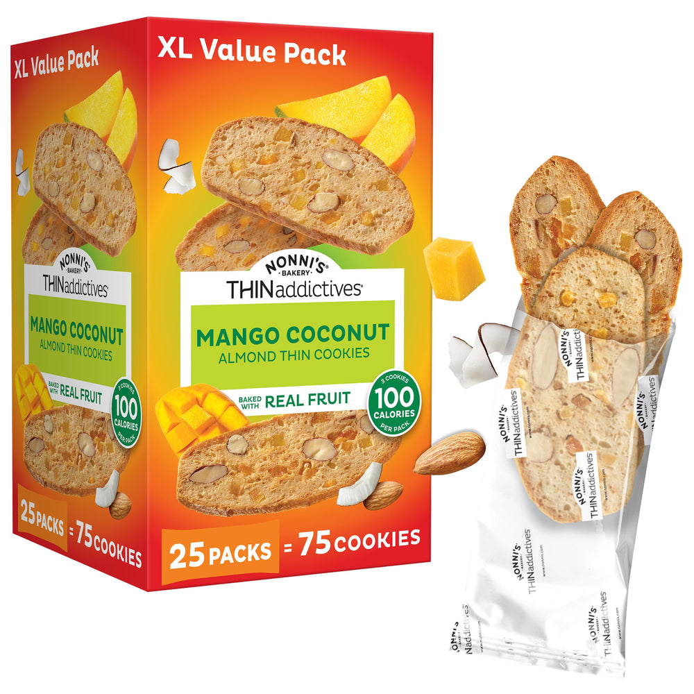 Nonni's front packaging showing box and branding for easy identification