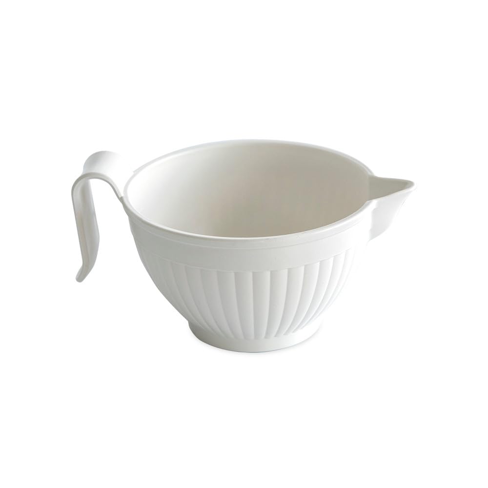 Nordic Ware front view of bowl showing compact design and durable finish for easy prep