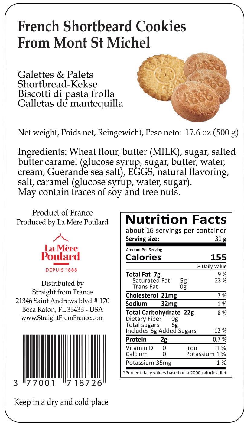 Normandy tin open with individual bags showing portioned freshness and convenience