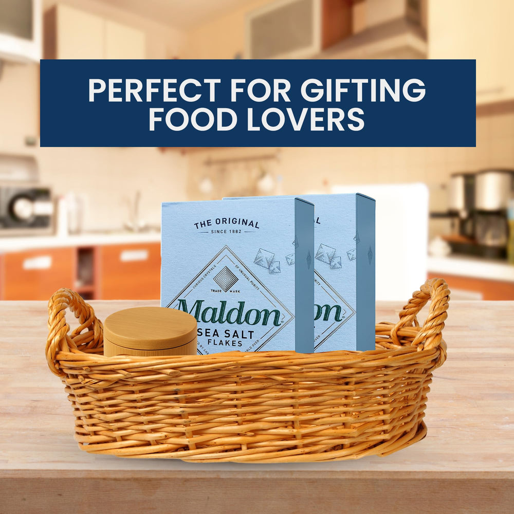 NORTHWARD SPIRIT salt box on kitchen counter being used for seasoning benefit