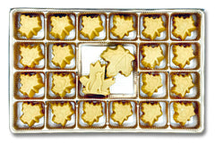 Nova Maple Syrup candy close-up of crisp texture highlighting authentic maple flavor