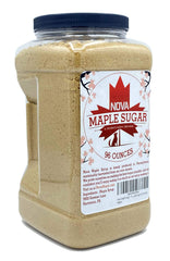 Nova Maple Sugar close-up granular texture highlighting pure maple flavor