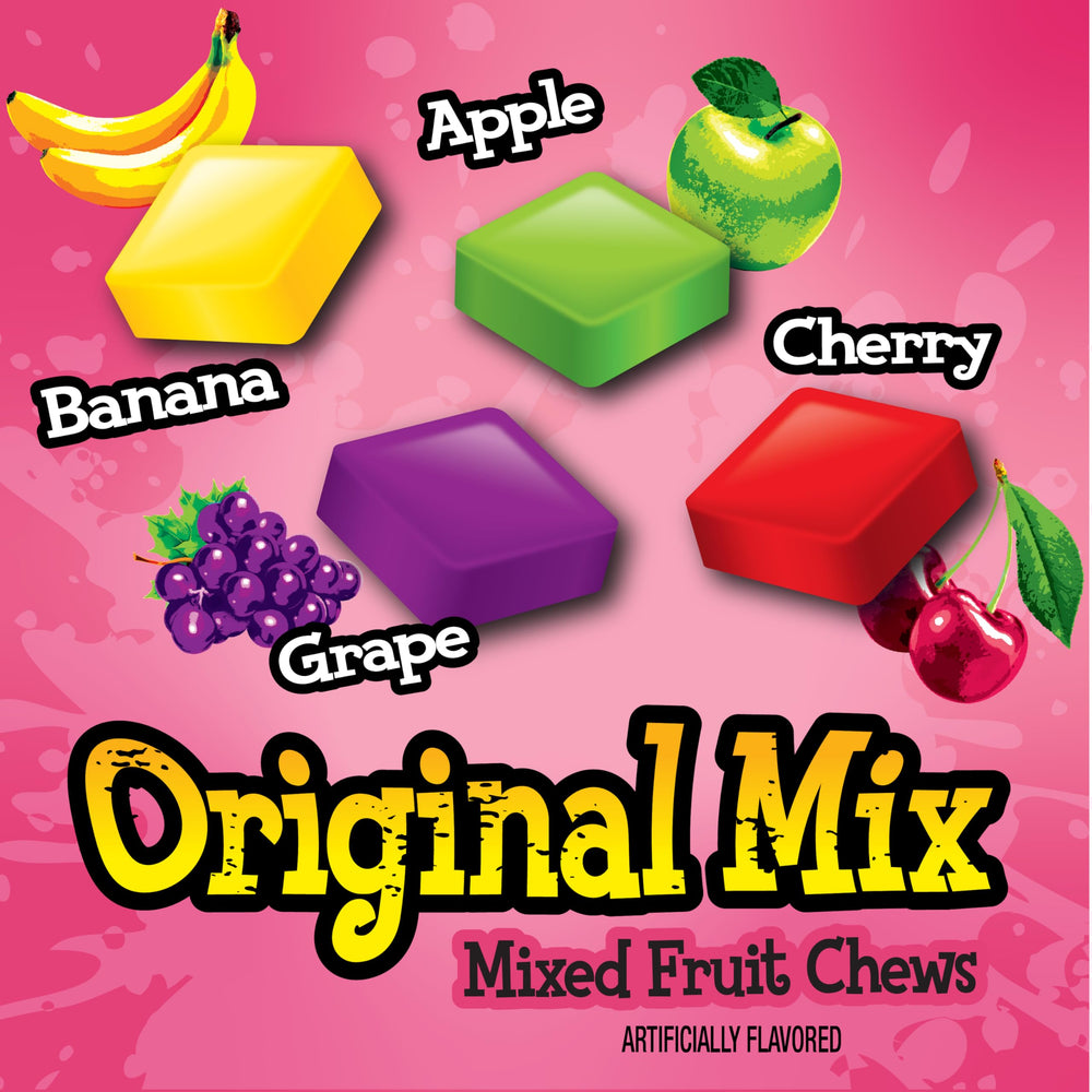 Now and Later candy close-up texture revealing firm-to-chewy bite for lasting flavor