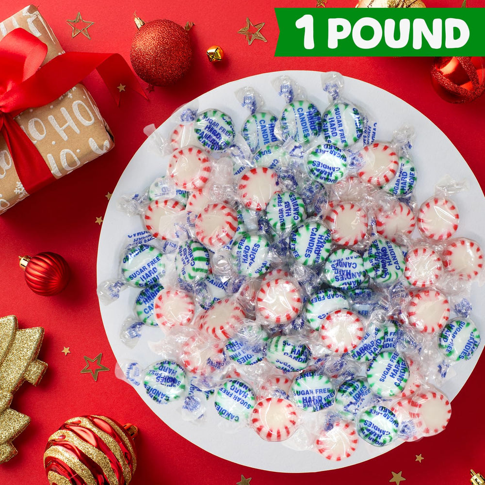 NOWDIET individually wrapped mint displayed to show hygiene and convenient sharing