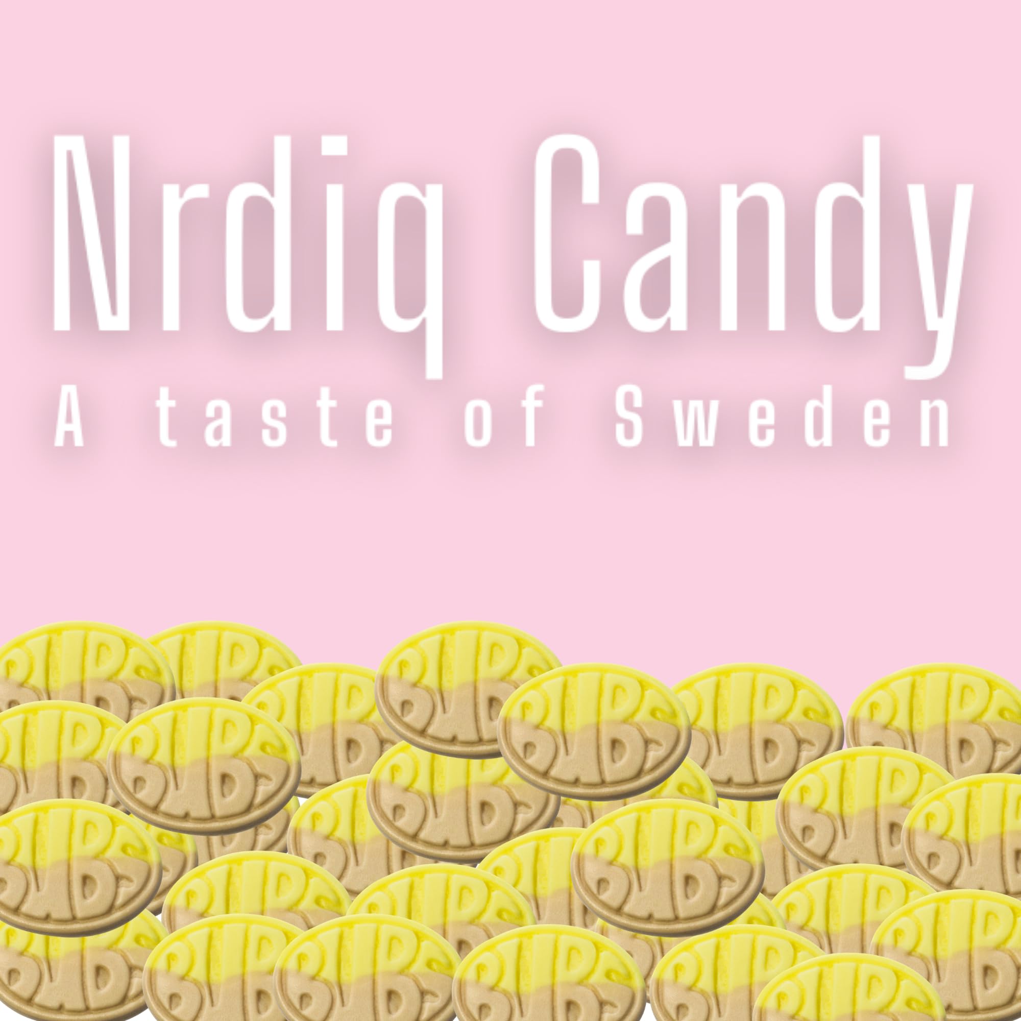 Nrdiq Candy banana ovals in glass jar showcasing presentation for parties and candy boards