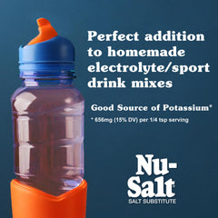 NU-SALT sprinkled on popcorn illustrating quick seasoning and enhanced snack flavor