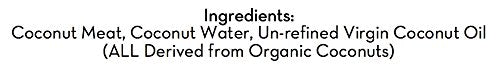 NUCO product label and nutrition facts clear for ingredient transparency benefit