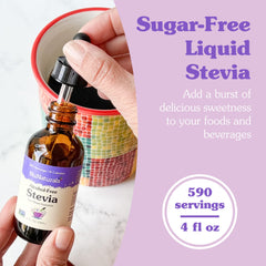 NuNaturals glass dropper close-up demonstrating precise dosing and easy use