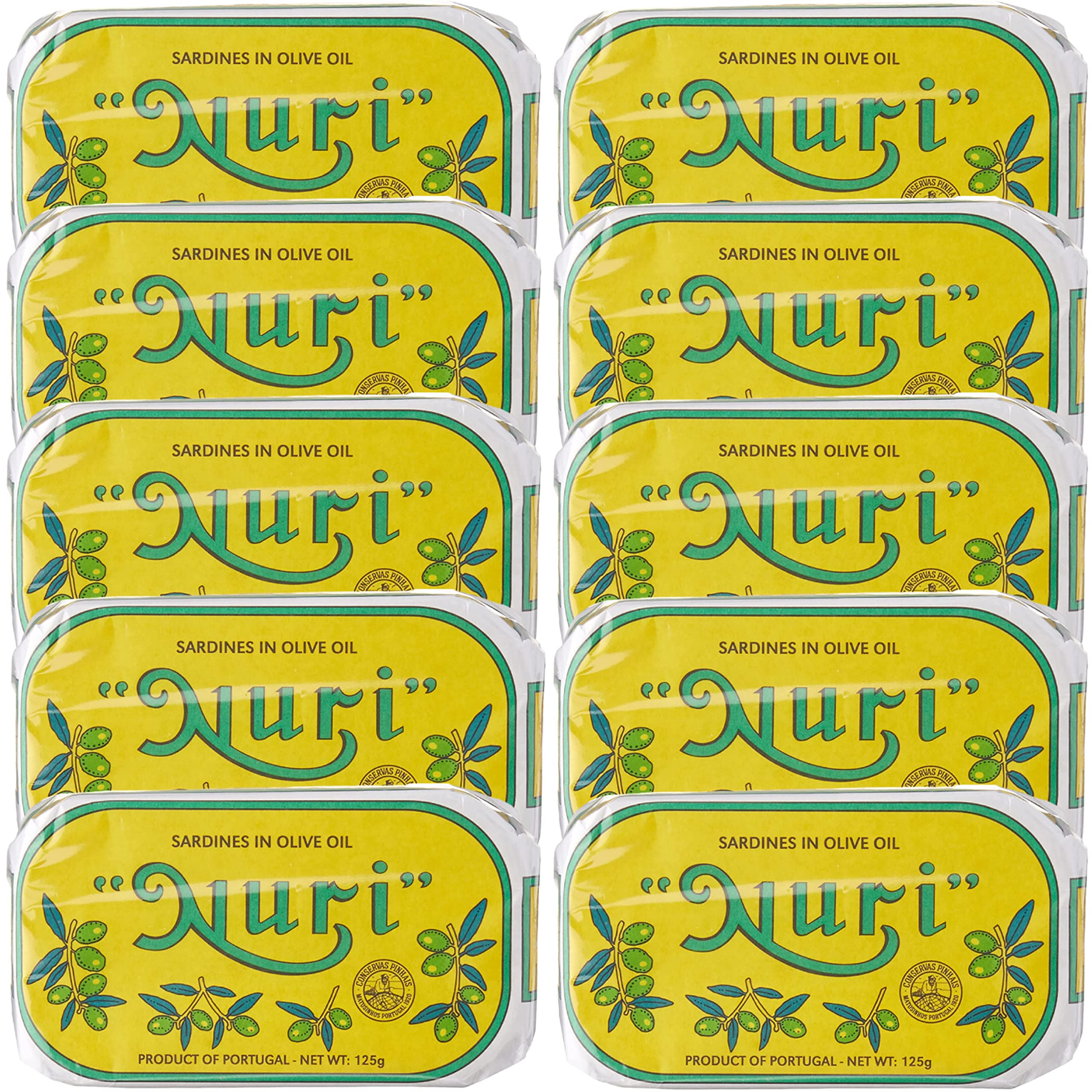 Nuri front packaging showing 10-pack and can label, conveys quality and convenience