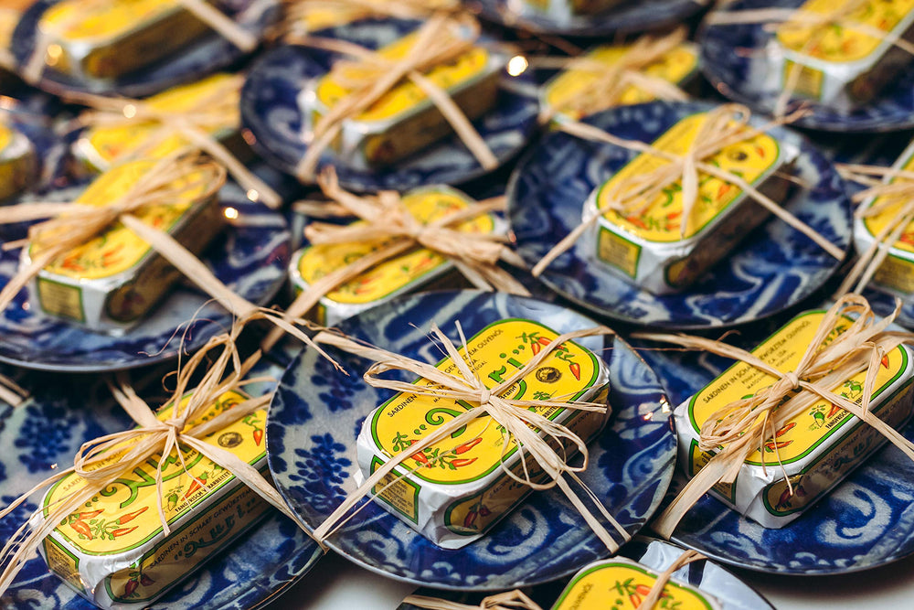 NURI sardines served on toasted bread demonstrating serving inspiration
