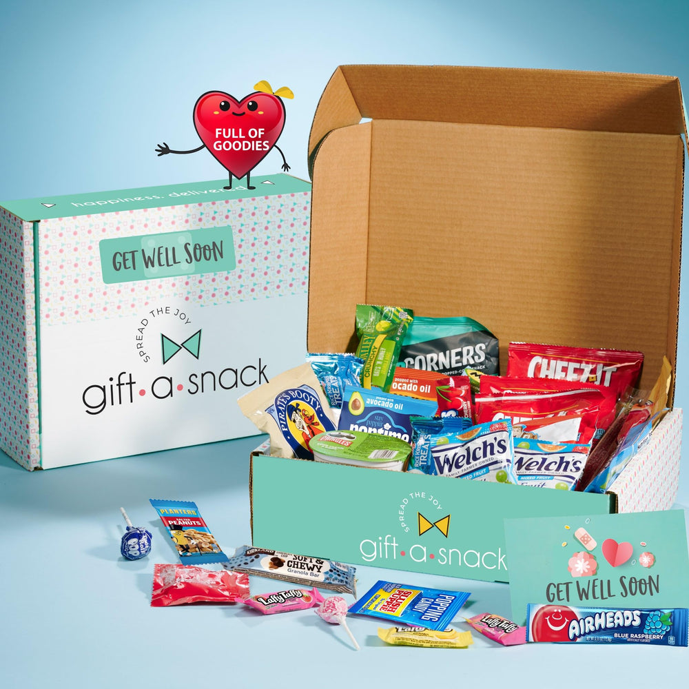 Nut Cravings flat lay of all included snacks demonstrating variety and portioning