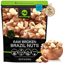 Nut Cravings front packaging showing resealable bag for freshness