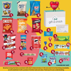 Nut Cravings greeting card on top of snacks, emphasizes personal message