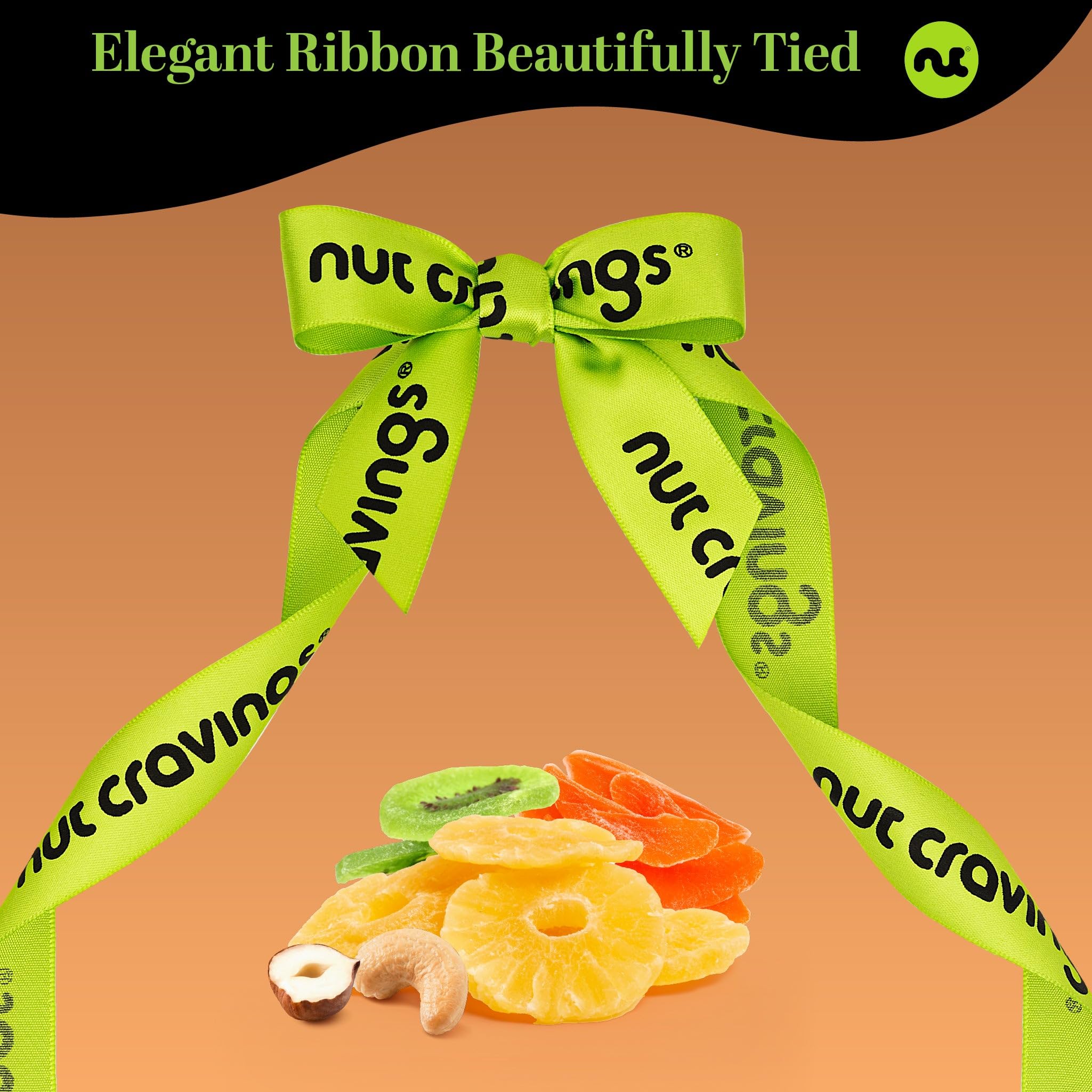 Nut Cravings tray set on a table being served, effortless entertaining benefit