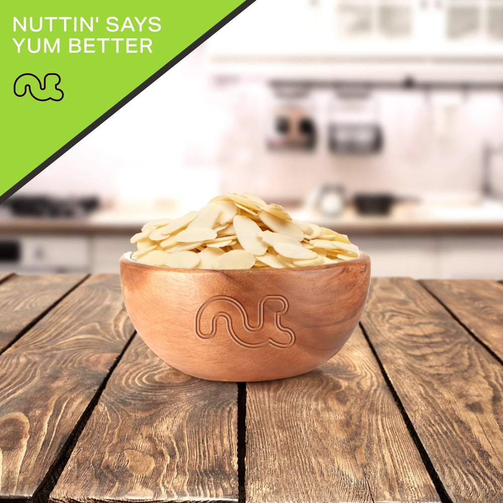 Nut Cravings bowl of ingredients with almonds for easy recipe inspiration