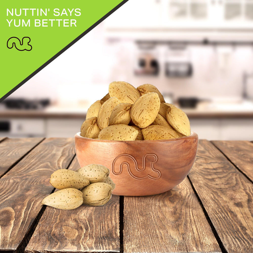 Nut Cravings label and quality stamp emphasizing inspected Grade A