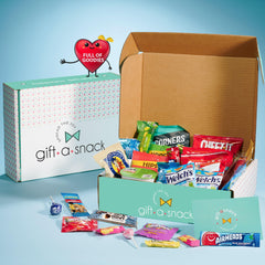 Nut Cravings open box overhead view displaying 60-count assortment for variety
