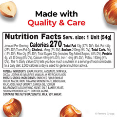 Open Nutella & GO! cup displaying spread and pretzel sticks, ready-to-dip convenience
