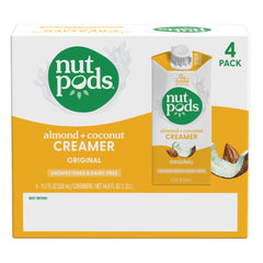nutpods cup beside a coffee mug for scale and portion benefit