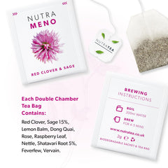 Nutra Tea prepared mug steaming to show comforting serving and everyday ritual