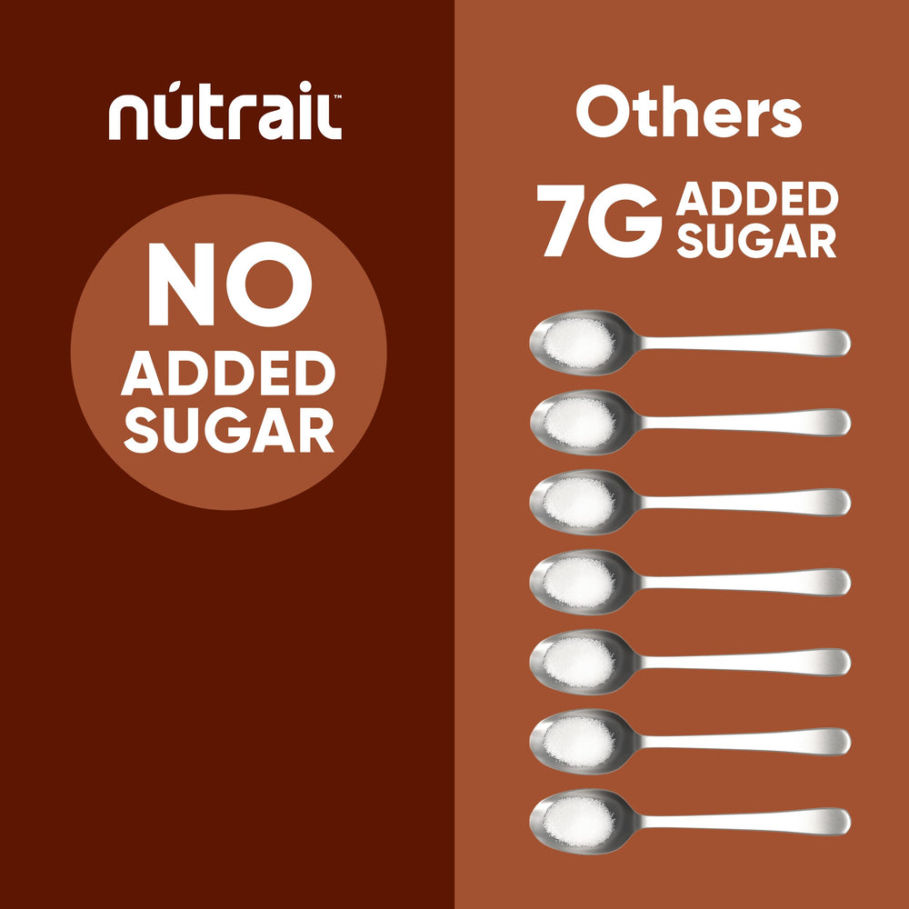 NuTrail label detail highlighting certifications and ingredient clarity