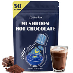 NUTRATASTE front packaging showing calm blend and 50 servings benefit