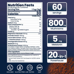 NutraTaste powder texture close-up highlighting smooth cocoa blend