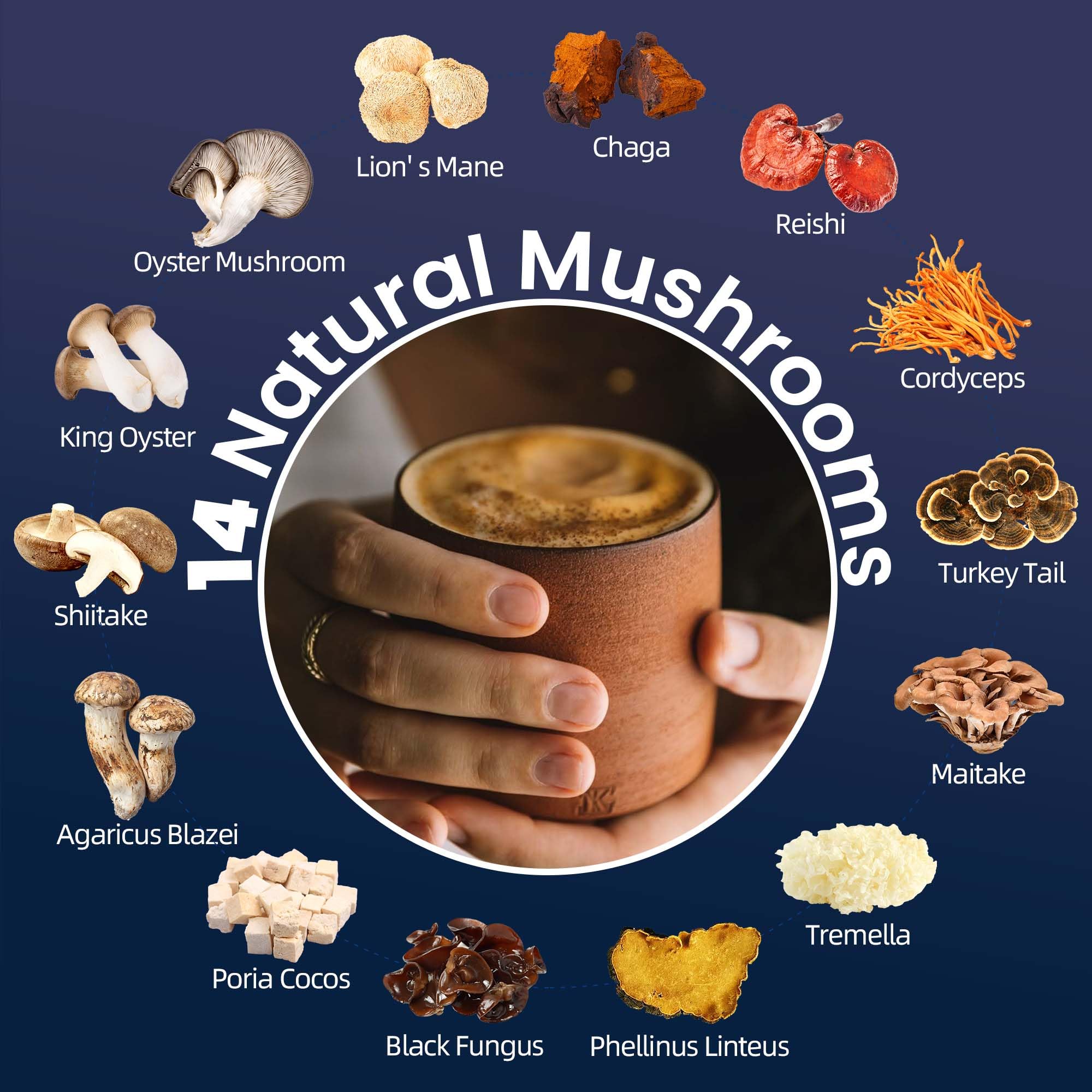 NutraTaste prepared cup steaming to show soothing nightly ritual
