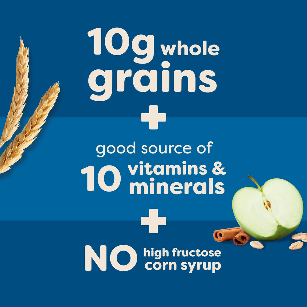 Nutri Grain nutrition label close-up highlighting vitamins, minerals, and ingredient notes