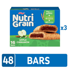 Nutri Grain detailed view of baked crust texture emphasizing chewiness and fresh-baked feel