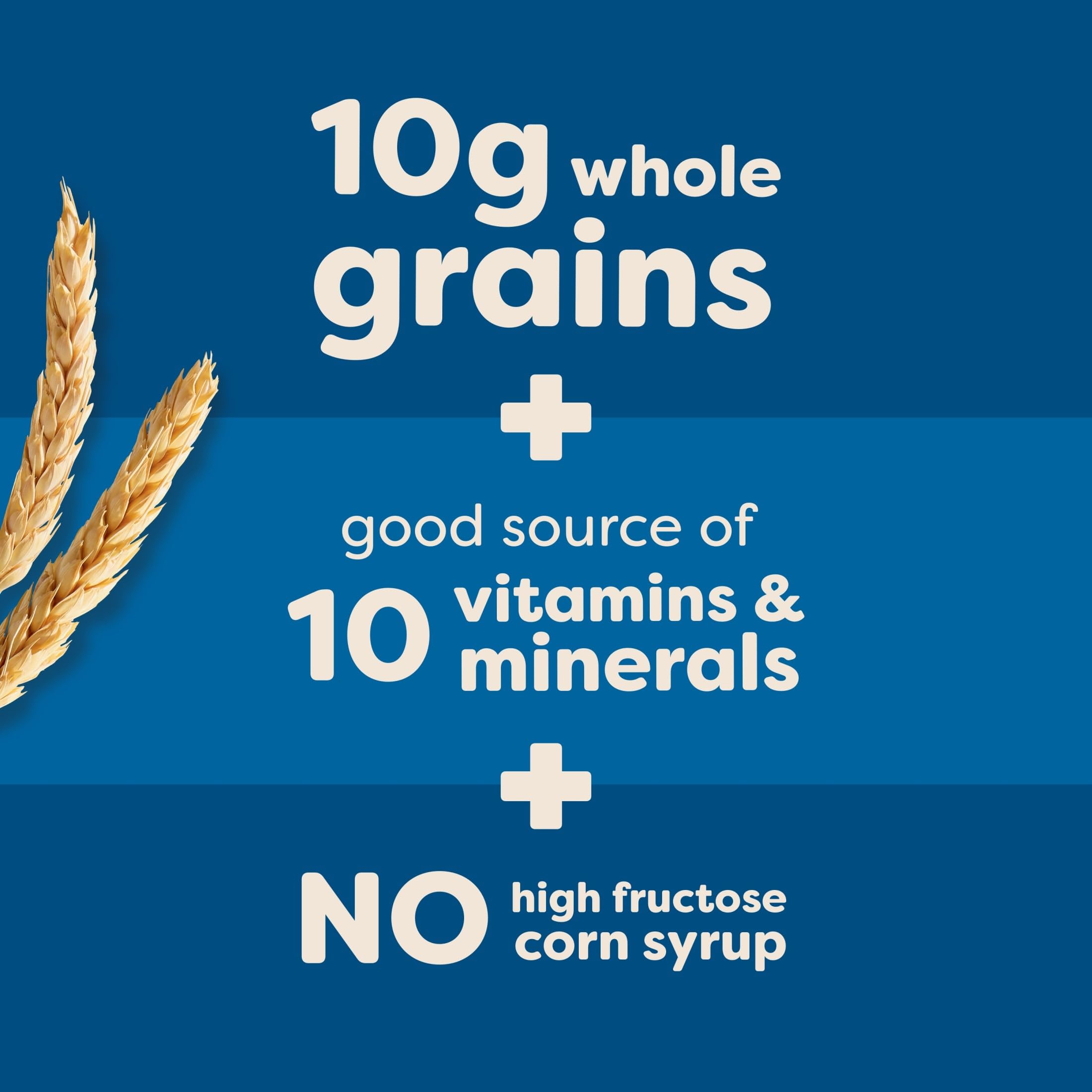 Nutri-Grain four boxed stack in pantry for long-term storage benefit