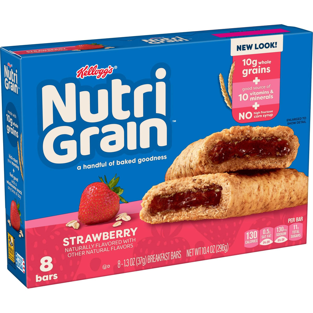 Nutri-Grain family enjoying bars together showing shared snack time convenience