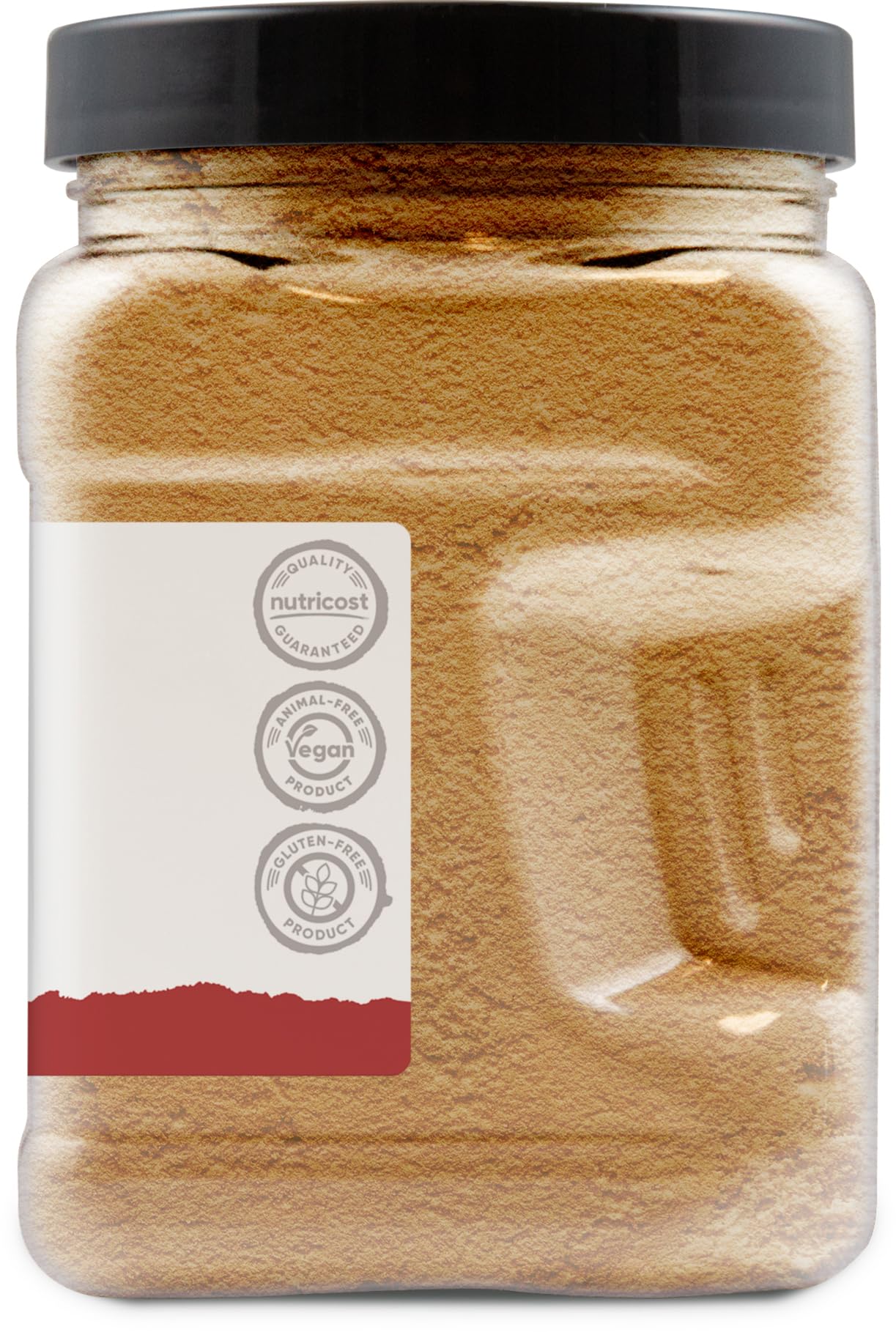 Nutricost apple pectin ingredient label showing vegan and gluten-free benefit