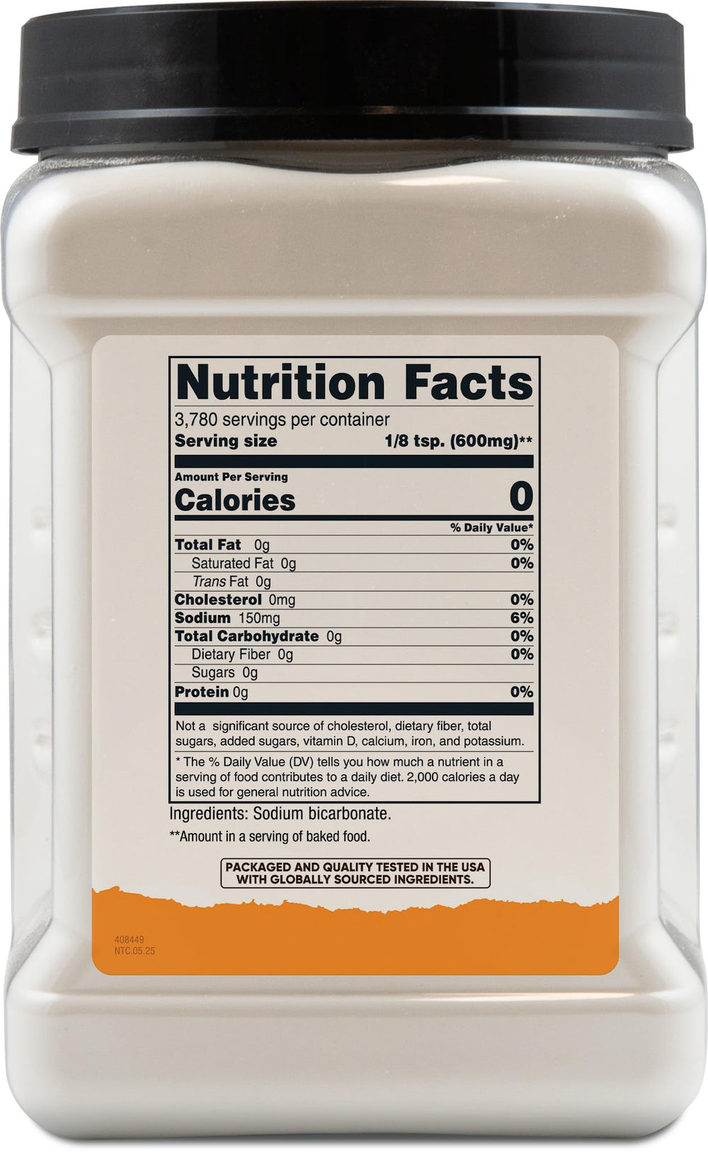 Nutricost placed inside fridge to deodorize and keep food fresher