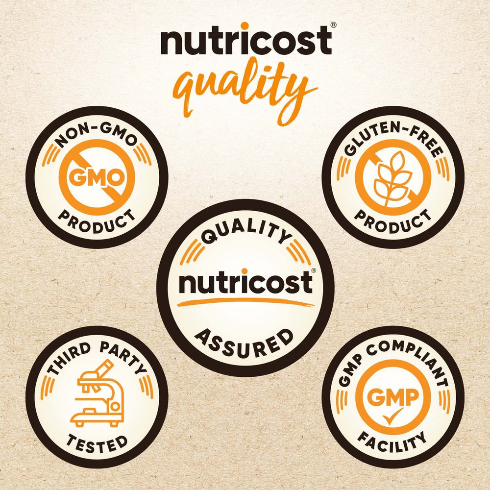 Nutricost chia seed scoop showing portion size for recipes and simple measuring benefit