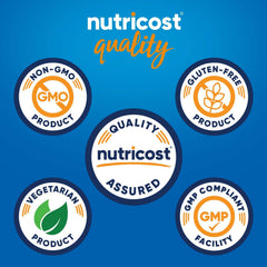 Nutricost powder blended into coffee demonstrating creamy texture and flavor boost