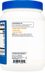 Nutricost powder texture detail highlighting fine consistency for smooth mixing