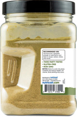 Nutricost jalapeño powder stirred into sauce showing flavor boost benefit