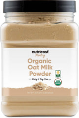 Nutricost front packaging showing container and product name, convenient pantry staple
