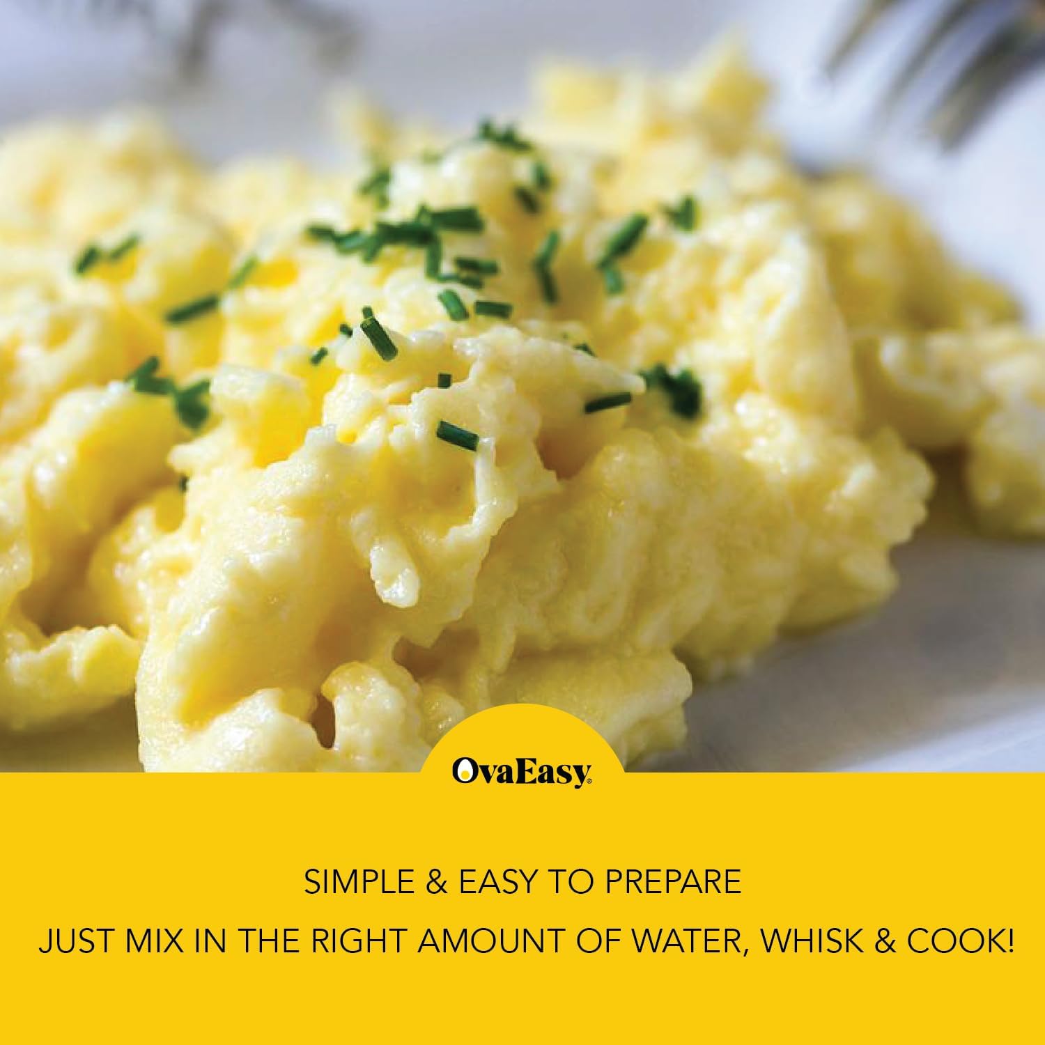 Nutriom OvaEasy powder used in baking bowl showing reliable performance