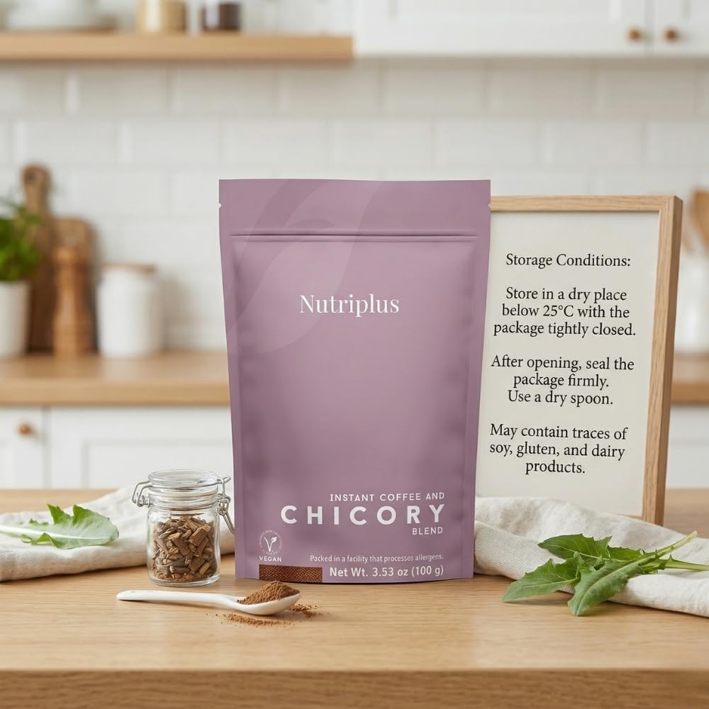 nutriplus iced coffee in glass with ice displaying refreshing option