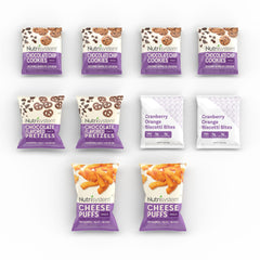 Nutrisystem cheese puff close-up highlighting crunch and savory satisfaction