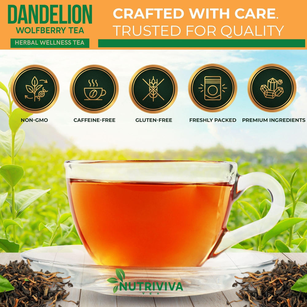 NUTRIVIVA used tea bag reused to show value and convenience